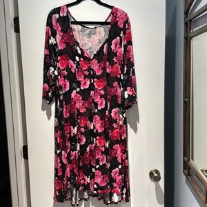 NWT Super Soft Torrid Floral Dress